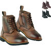 Black Officer  Brogue Motorcycle Boots Thumbnail 1