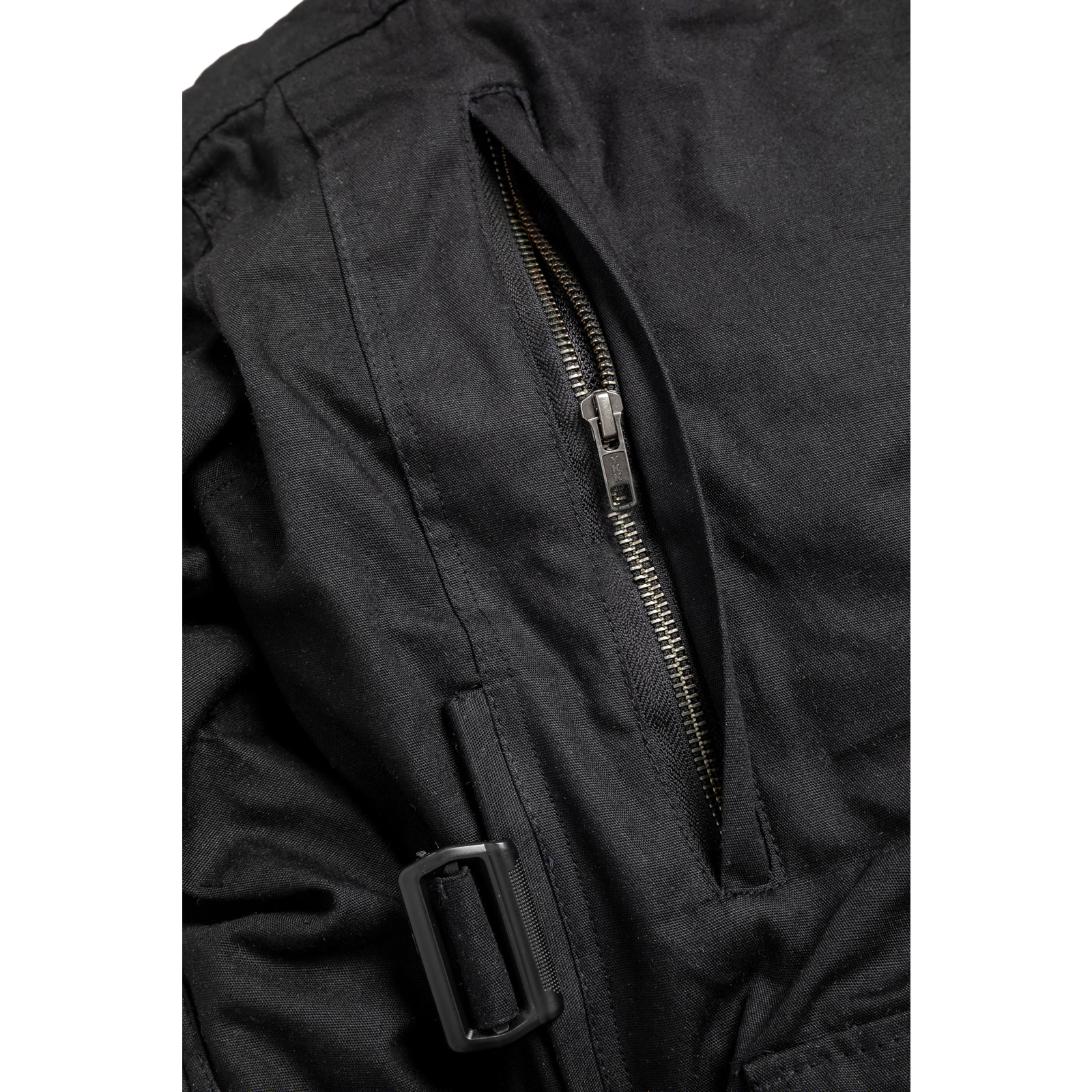 Black Bowland CE Class AA Wax Motorcycle Jacket For Bike Riding - Picture 32 of 48