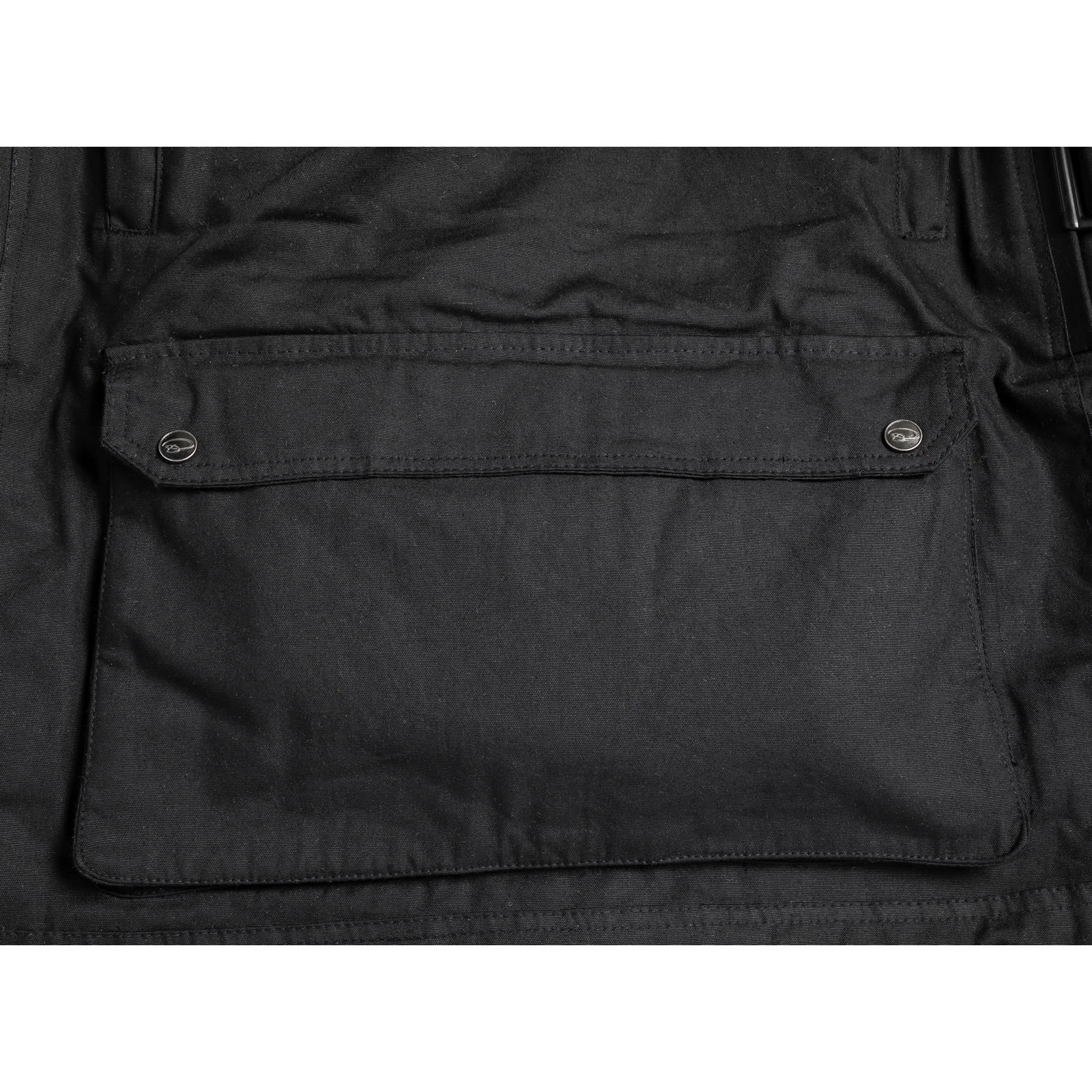 Black Bowland CE Class AA Wax Motorcycle Jacket For Bike Riding - Picture 36 of 48