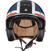 Black Classic Union Jack Open Face Motorcycle Helmet Thumbnail 10