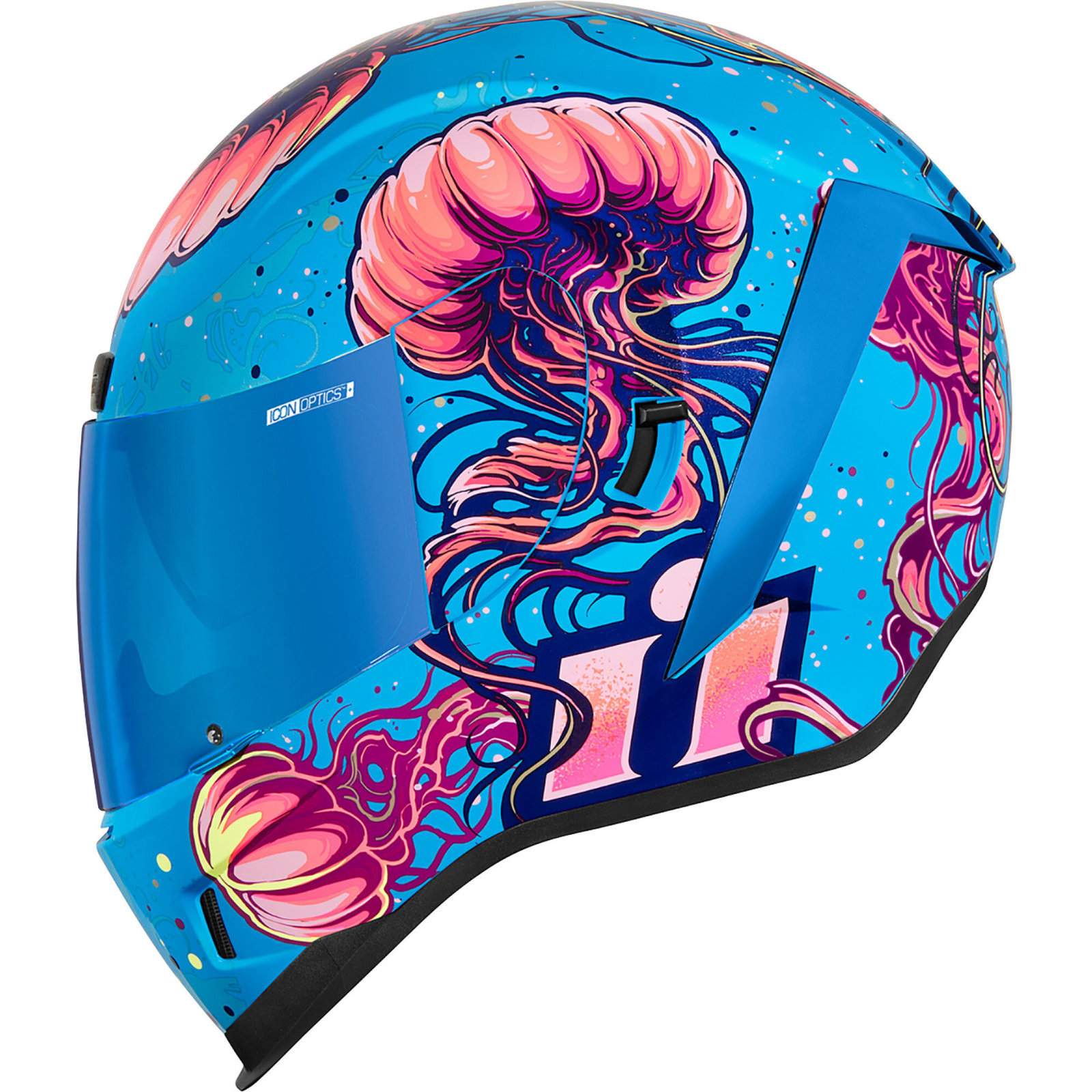 Icon Airform Jellies Motorcycle Helmet & Visor - Full Face Helmets ...