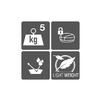 Shad SH23 Side Cases Aluminium 23L (Pair) Thumbnail 4
