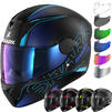 Shark D-Skwal 2 Cadium Motorcycle Helmet & Visor Thumbnail 1