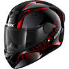 Shark D-Skwal 2 Cadium Motorcycle Helmet & Visor Thumbnail 6