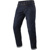 Rev It Lewis Selvedge Tapered Fit Dark Blue Motorcycle Jeans