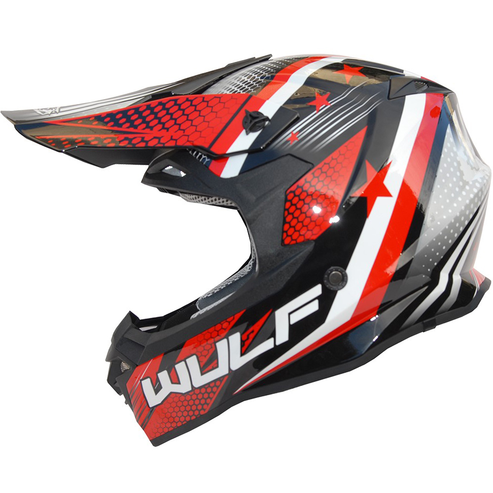 Wulfsport Iconic Motocross Helmet MX Enduro Trail Quad Bike Crash Lid ACU Gold - Picture 35 of 51