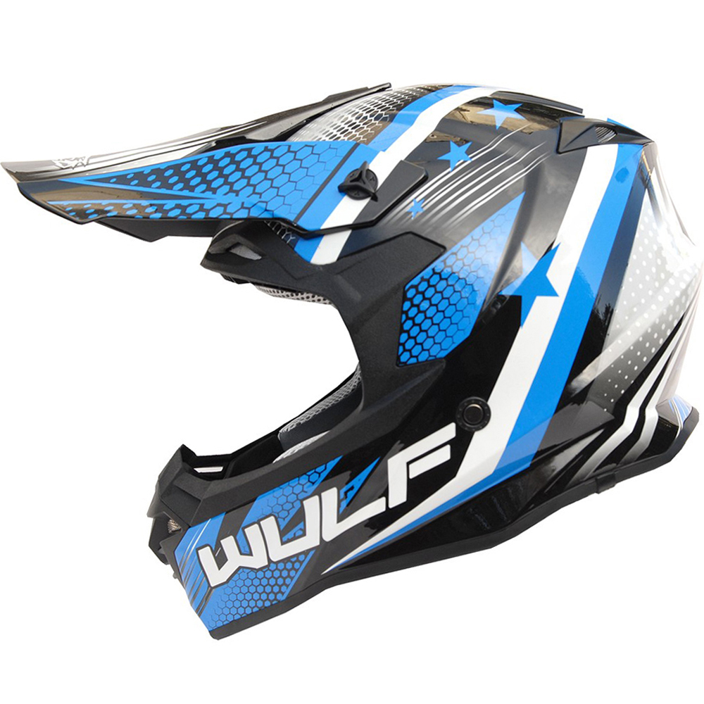 Wulfsport Iconic Motocross Helmet MX Enduro Trail Quad Bike Crash Lid ACU Gold - Picture 20 of 51