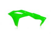 Acerbis Radiator Scoops - Kawasaki KXF250 2017- 20 - Fluro Green