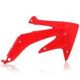 Acerbis Radiator Scoops - Honda CRF250X 2004-18 CRF250R 2004-09 - Red