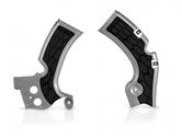 Acerbis X-Grip Frame Guards - Kawasaki KXF450 2009-18 - Silver