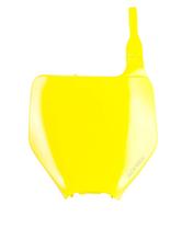 Acerbis Front Number Board - Kawasaki KX 125/250 2003-08, KXF250 2004-08, KXF450 2006-08, Suzuki RMZ250 2004-06 - Yellow