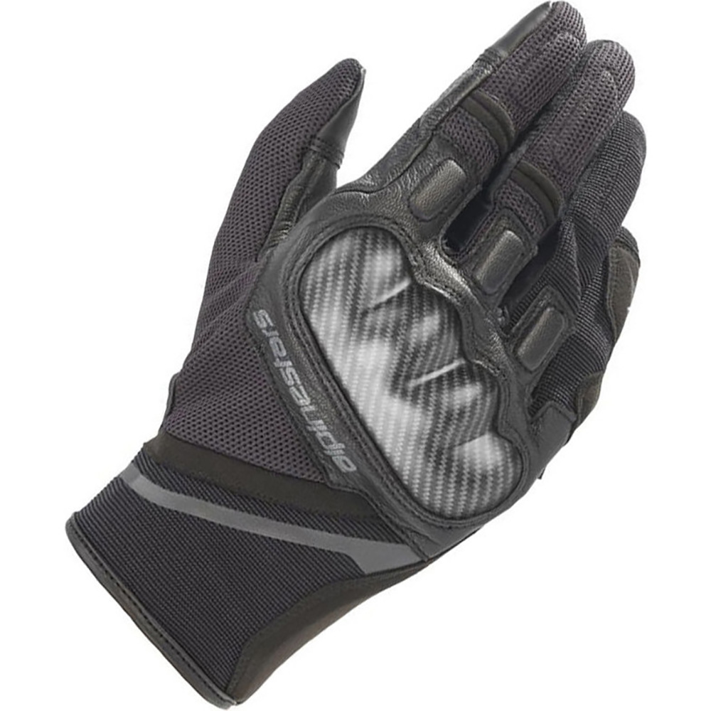 Guantes cromados de motocicleta Alpinestars protección de armadura GhostBikes - Imagen 4 de 9