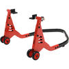 Black Pro Range Oval Tube Rear Paddock Stand (B5397) With L-Cup Cradle Adaptors Thumbnail 2