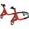 Black Pro Range Rear Dolly Paddock Stand (B5401) With L-Cup Cradle Adaptors Thumbnail 2