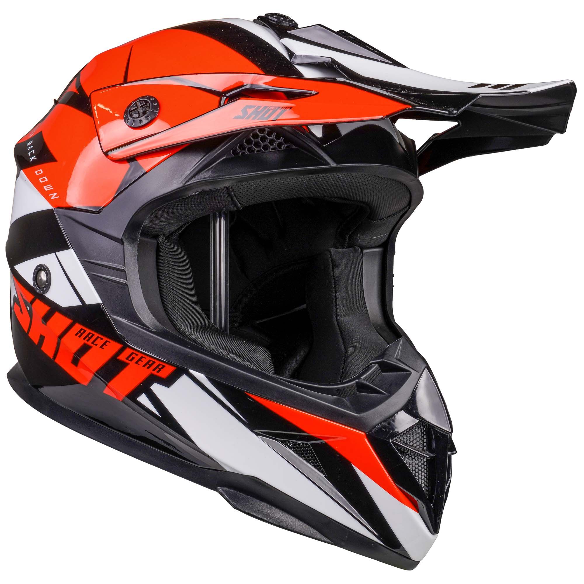 Shot Pulse Revenge Gloss Motocross MX Enduro Motorcycle Helmet - Picture 26 of 41