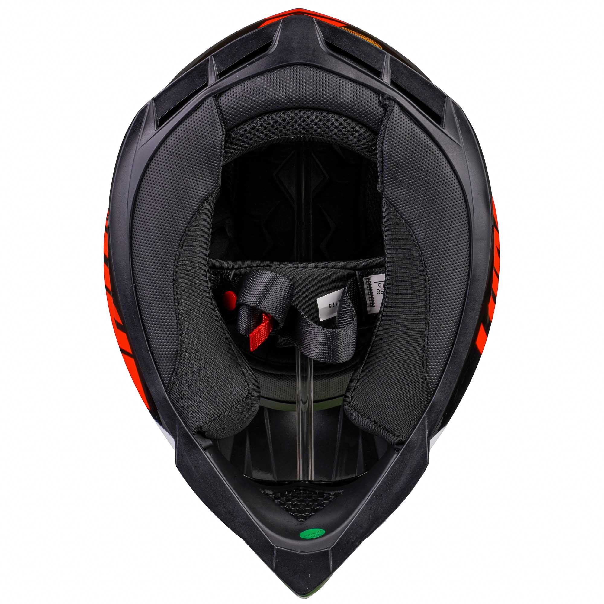 Shot Pulse Revenge Gloss Motocross MX Enduro Motorcycle Helmet - Picture 29 of 41