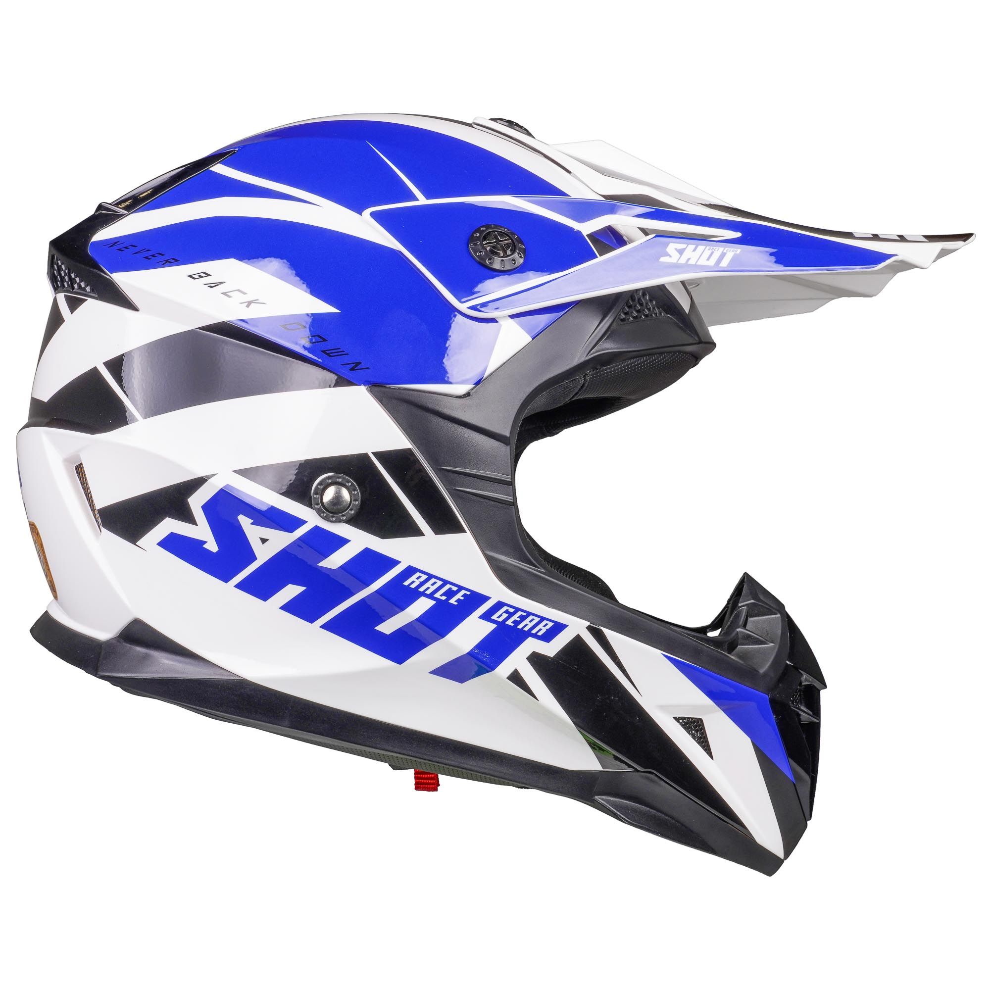 Shot Pulse Revenge Gloss Motocross MX Enduro Motorcycle Helmet - Picture 32 of 41