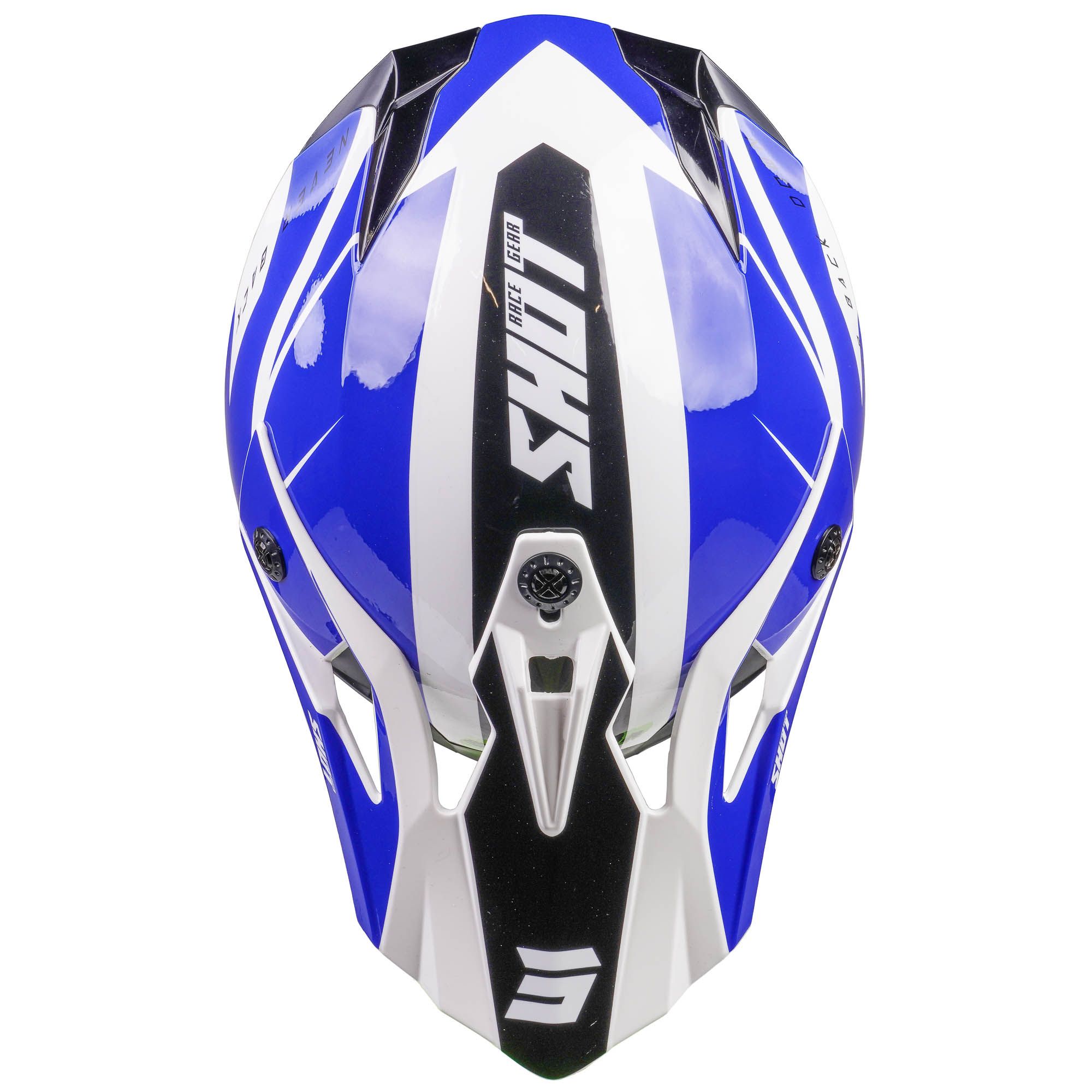 Shot Pulse Revenge Gloss Motocross MX Enduro Motorcycle Helmet - Picture 38 of 41