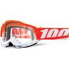 100% Accuri 2 2023 Clear Motocross Goggles