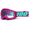 100% Accuri 2 2023 Clear Motocross Goggles