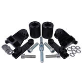 BikeTek Black STP Crash Protectors Set - Honda CBR1000RR 2008-11