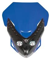 Bike It Universal Spectre Fairing Headlight - Blue