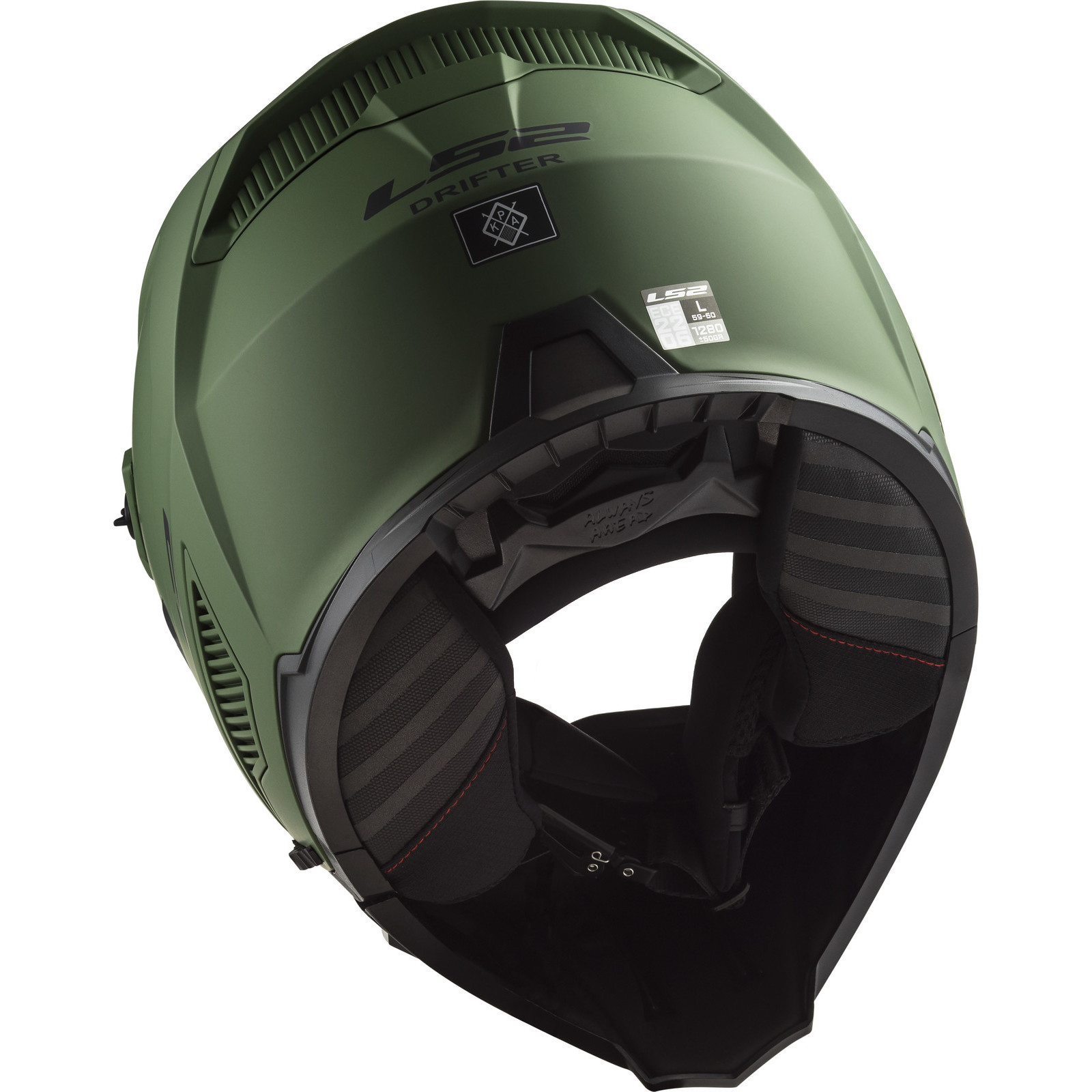 LS2 OF606 Drifter Solid Open Face Motorcycle Helmet Urban Plain Lid ECE 22.06 - Picture 28 of 48