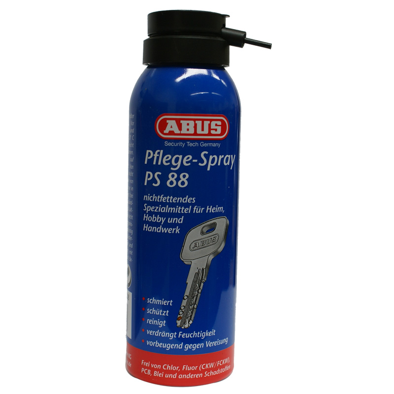 Abus PS88 Lock Lubricant Pflege Spray 125ml General Maintenance