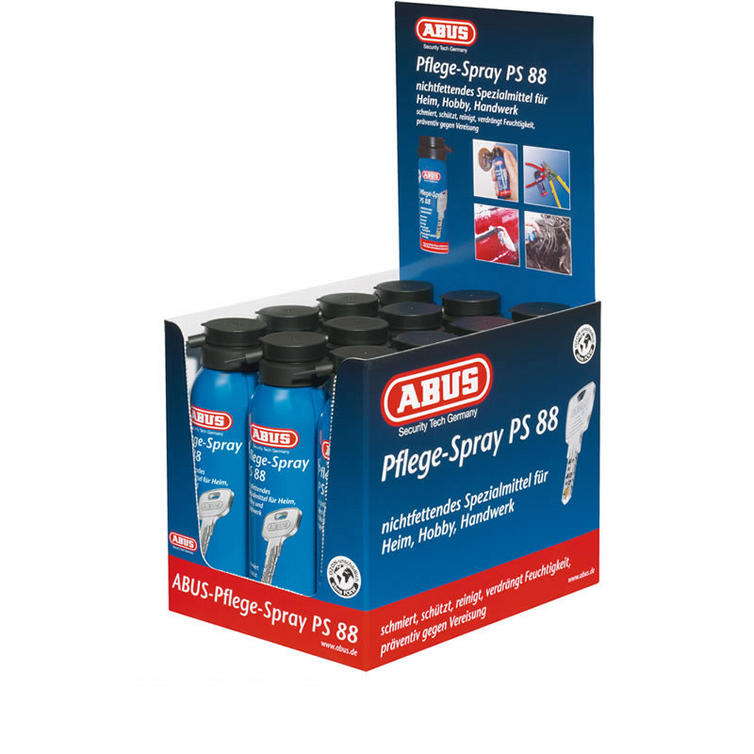 Abus PS88 Lock Lubricant Pflege Spray 125ml Abus
