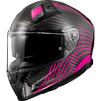 LS2 FF811 Vector II Carbon Flux Motorcycle Helmet & Visor