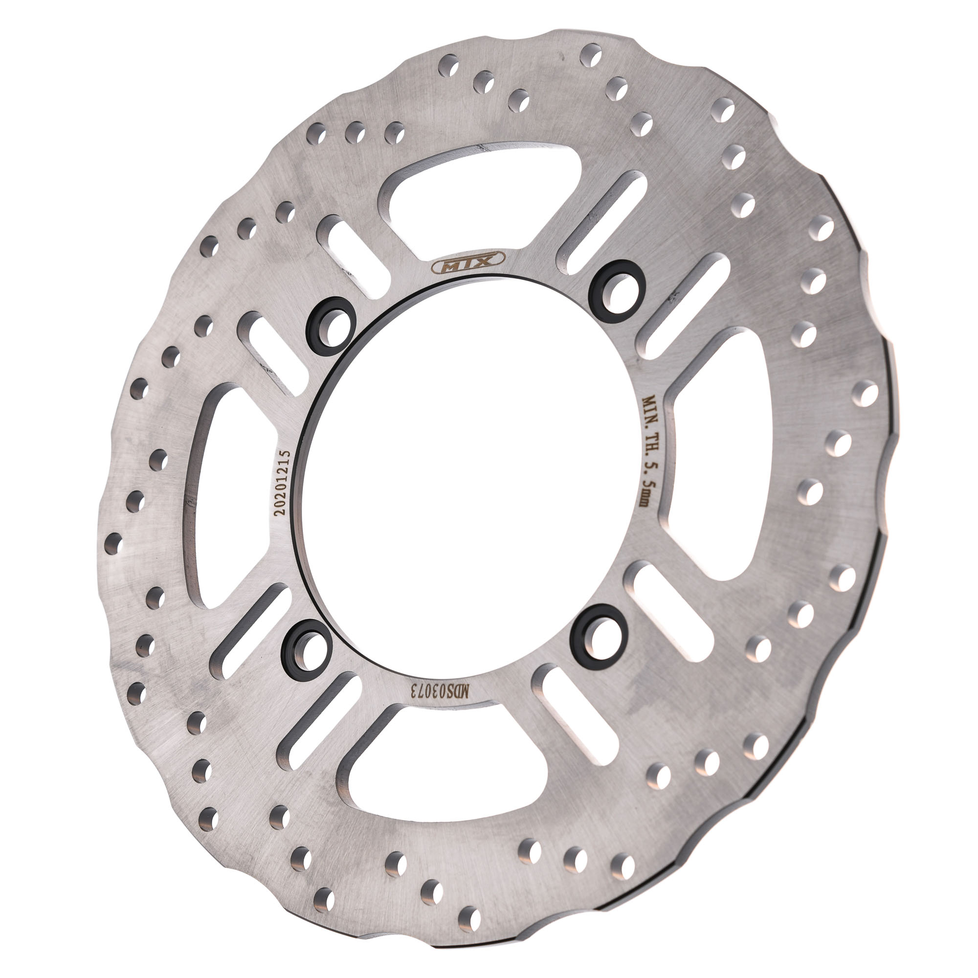 MTX Rear Solid Wavy Brake Disc For Kawasaki Z1000 SX 2011