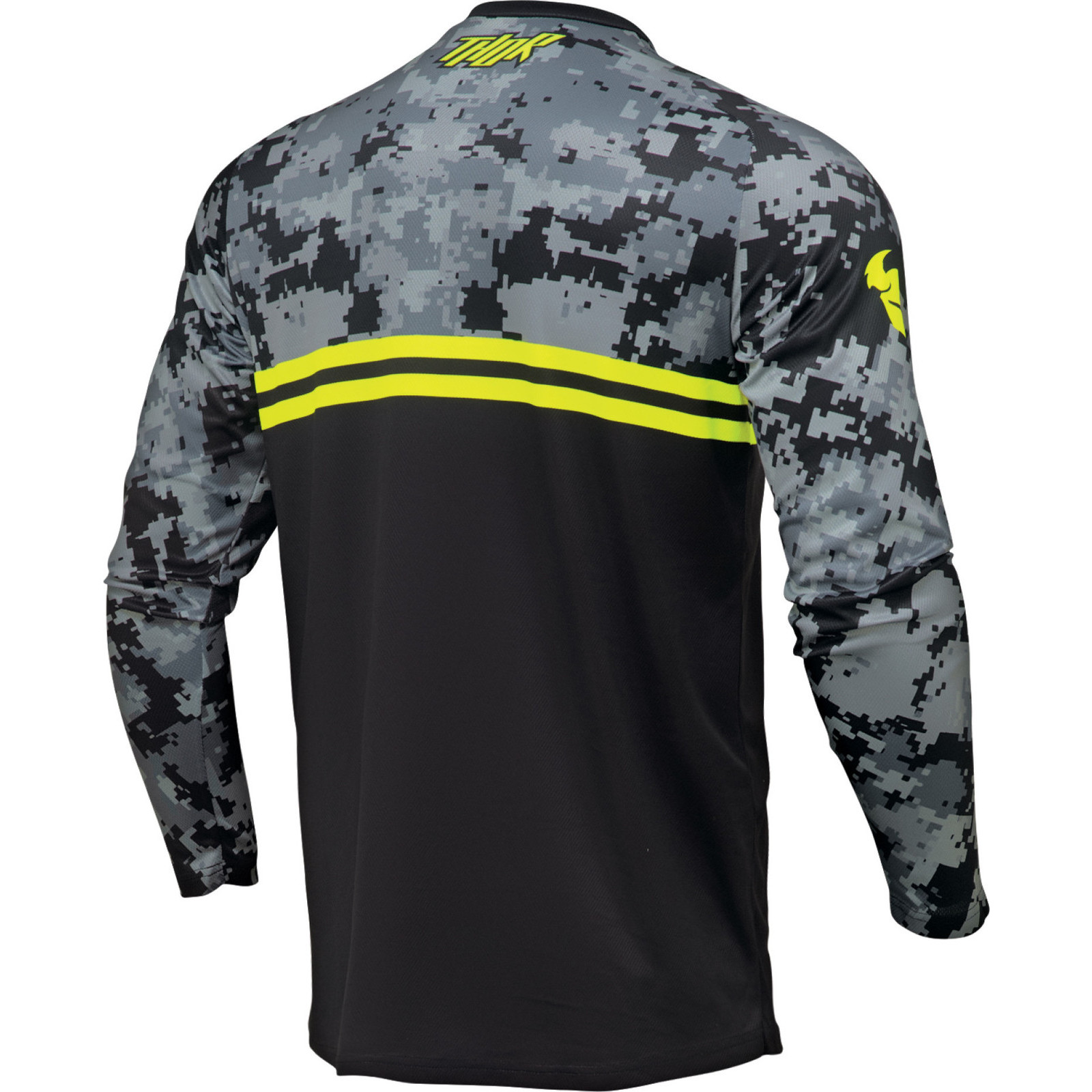 Thor Sector Digi 2024 Maglietta Motocross Enduro Camicia MX Racewear Umidità Wicking - Foto 14 di 30