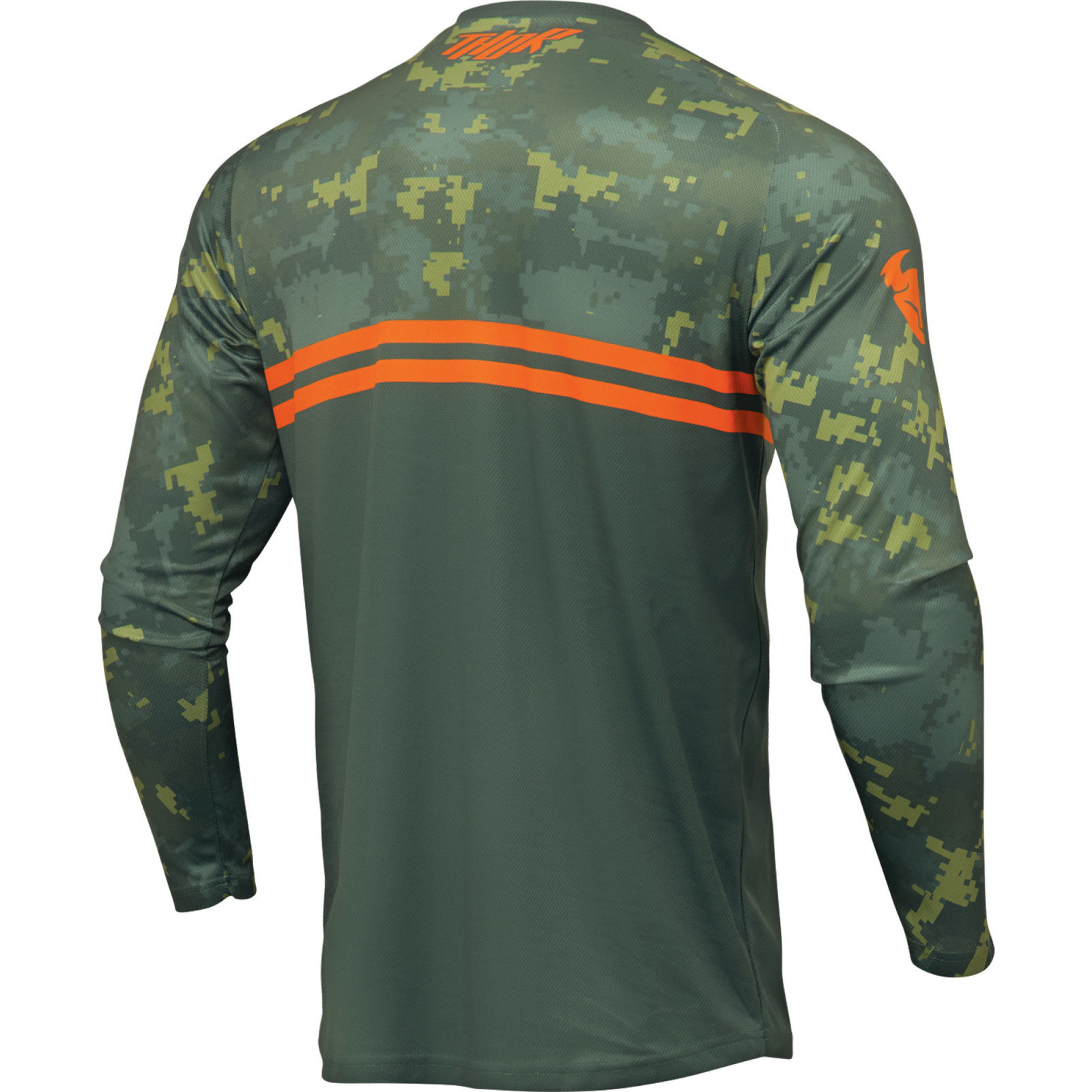 Thor Sector Digi 2024 Maglietta Motocross Enduro Camicia MX Racewear Umidità Wicking - Foto 24 di 30