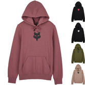 Fox Racing Fox Head Ladies Fleece Pullover Hoodie