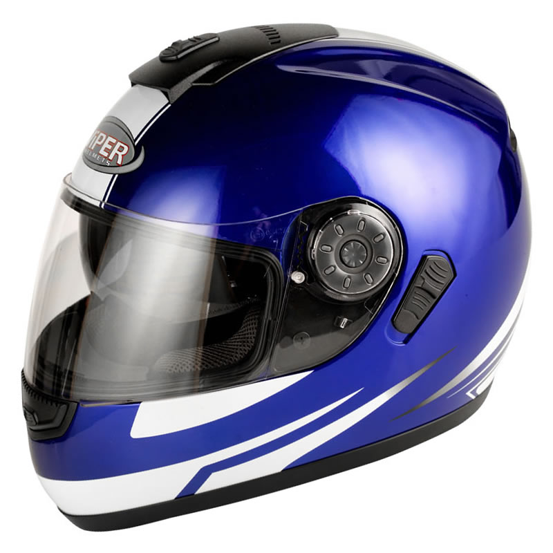 Viper RSV5 Stripe Motorcycle Helmet Full Face Helmets