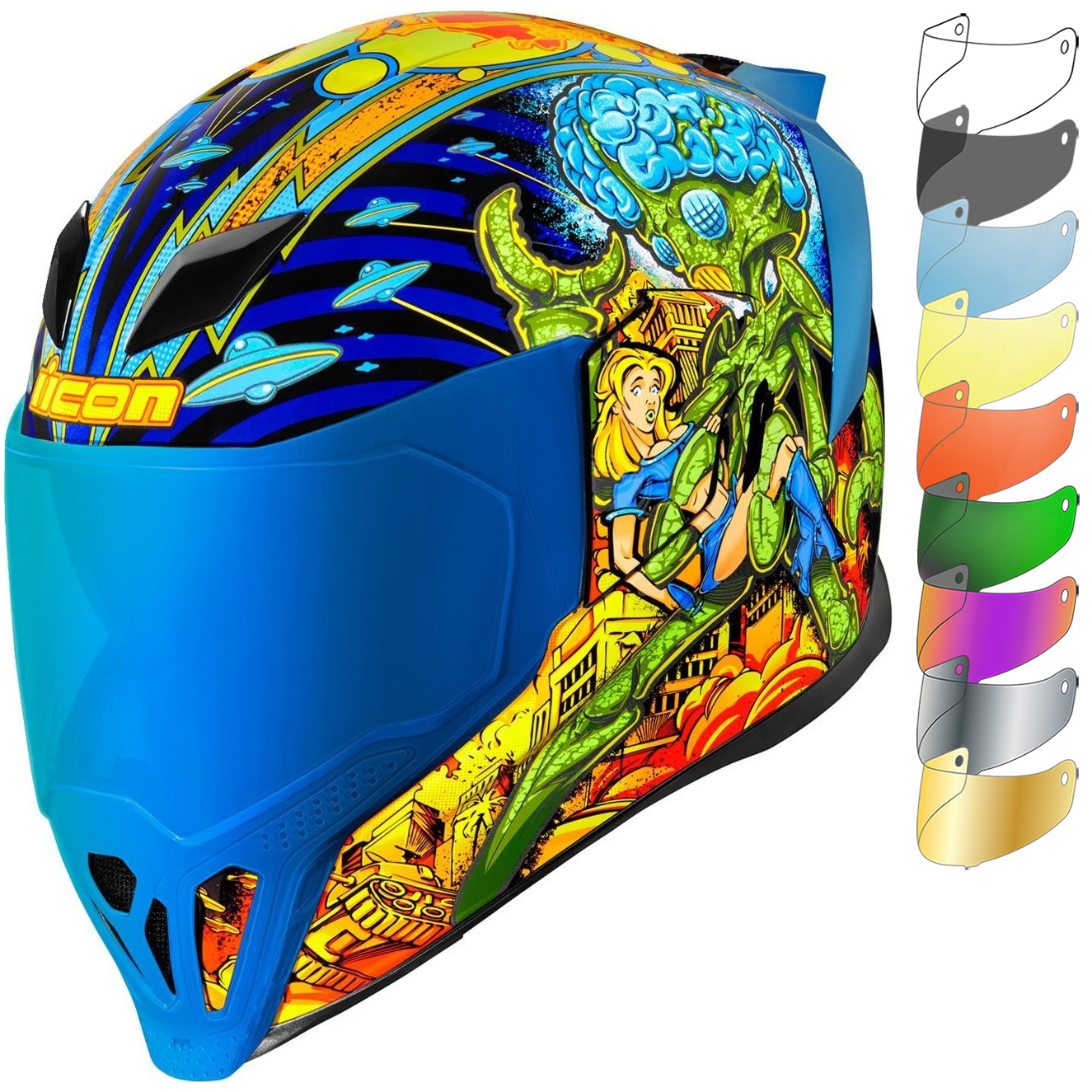icon airflite helmet parts - Optics Pivot Kit This helmet comes with a clear visor fitted as standard and an additional Dark Smoke visor Tinted visors are NOT suitable for public road use ICON Airflite Customization Kit |