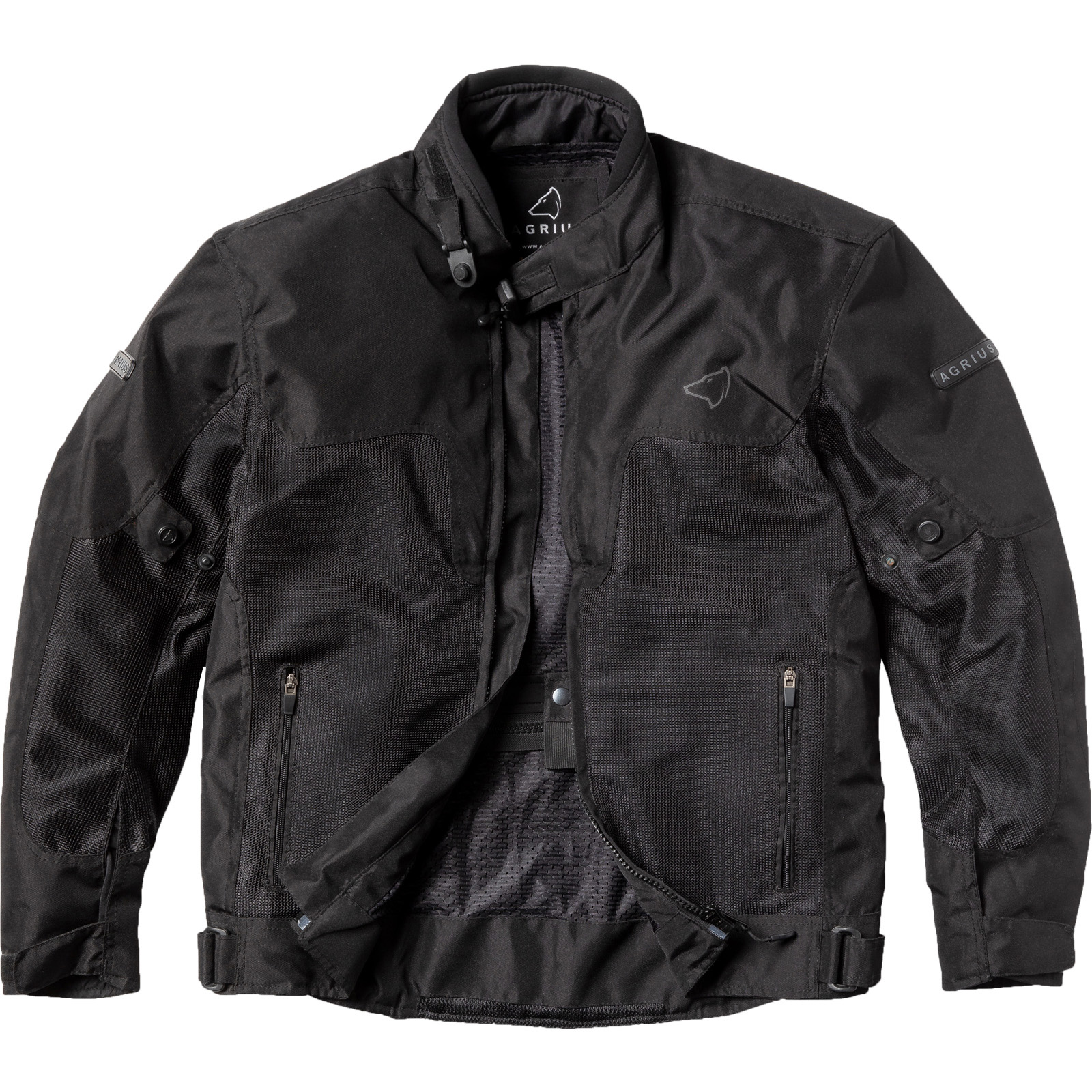 Agrius Airflow Air Textile Motorcycle Jacket Rider Garment New - Picture 29 of 48