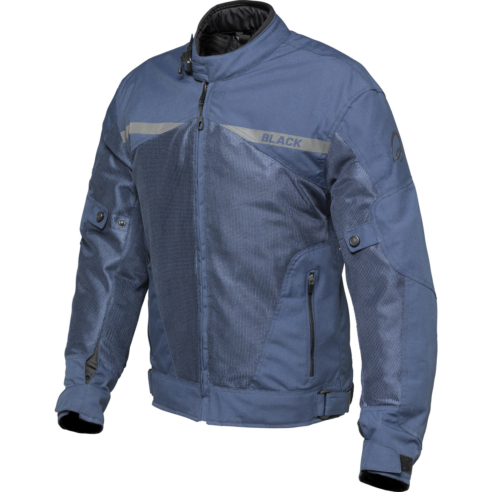 Openwork Air Motorcycle Jacket by Black Class AA CE Certified - Picture 37 of 48