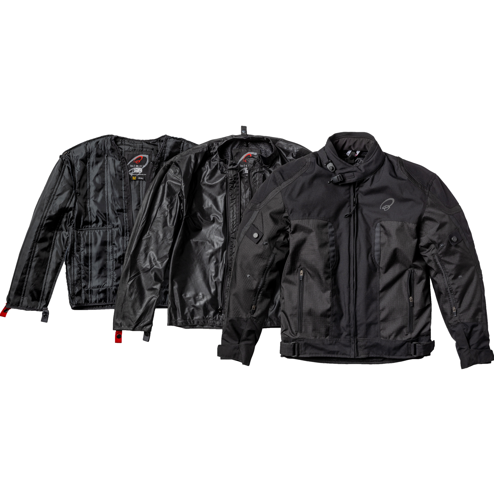 Zeal 3-Layer Waterproof Motorcycle Jacket by Black Latest CE Certified - Picture 27 of 48
