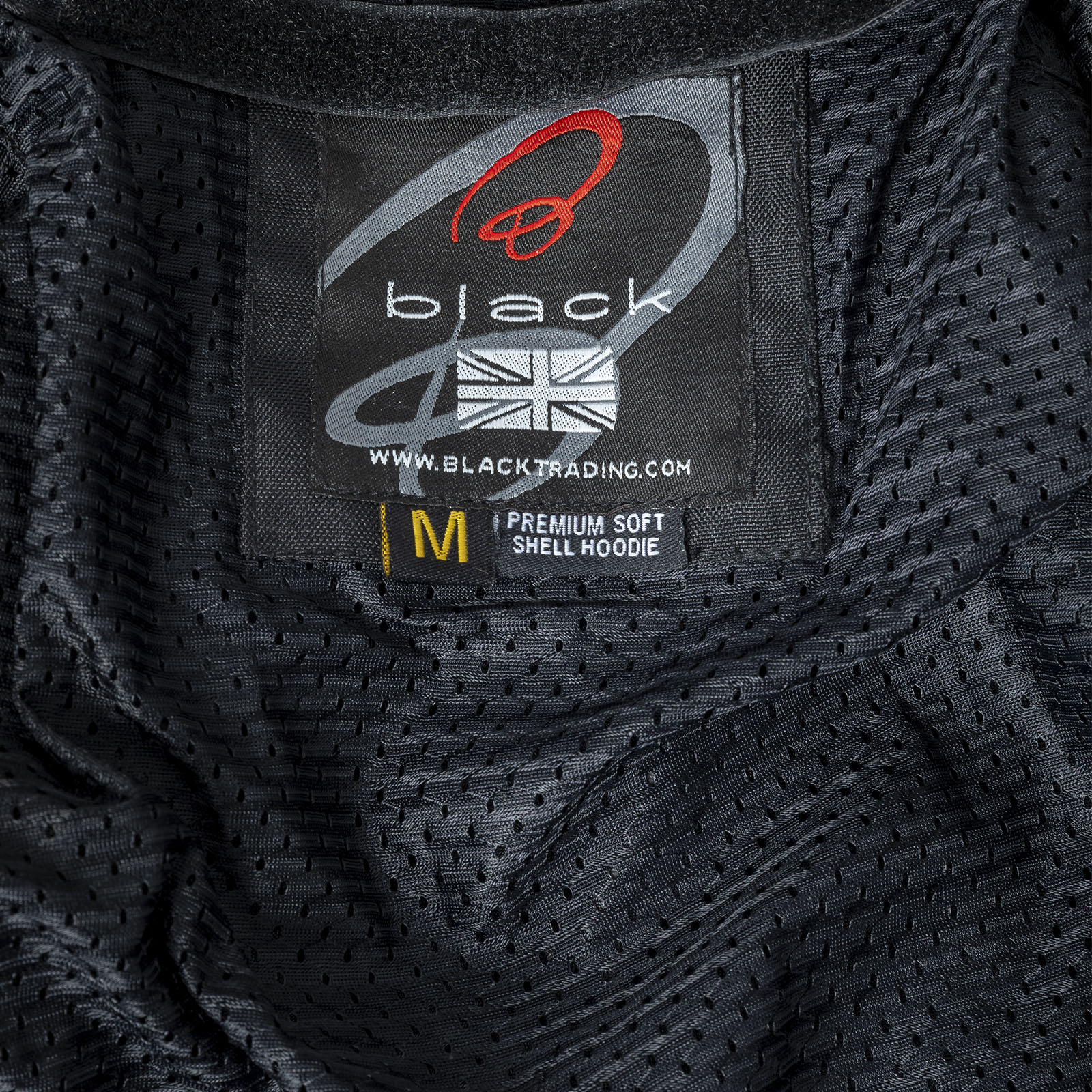 Premium Soft Shell Motorcycle Hoodie by Black For Motorbike Riding - Picture 8 of 24