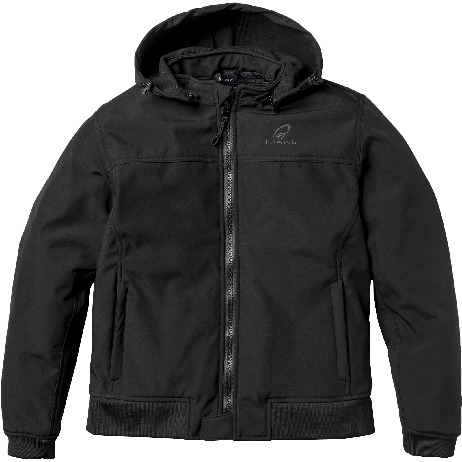 Premium Soft Shell Motorcycle Hoodie by Black For Motorbike Riding - Picture 10 of 24