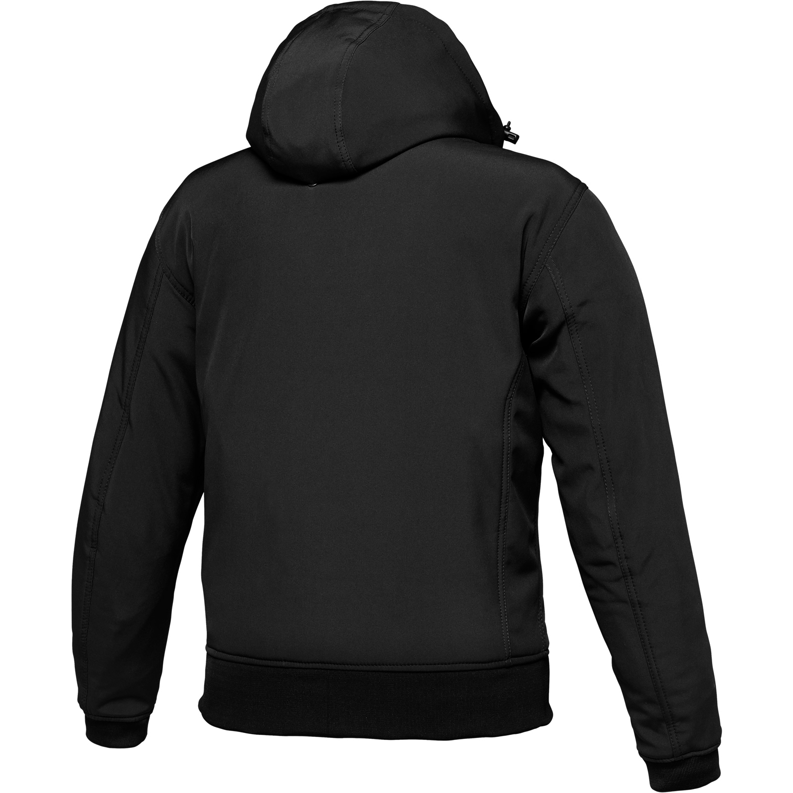 Premium Soft Shell Motorcycle Hoodie by Black For Motorbike Riding - Picture 3 of 24