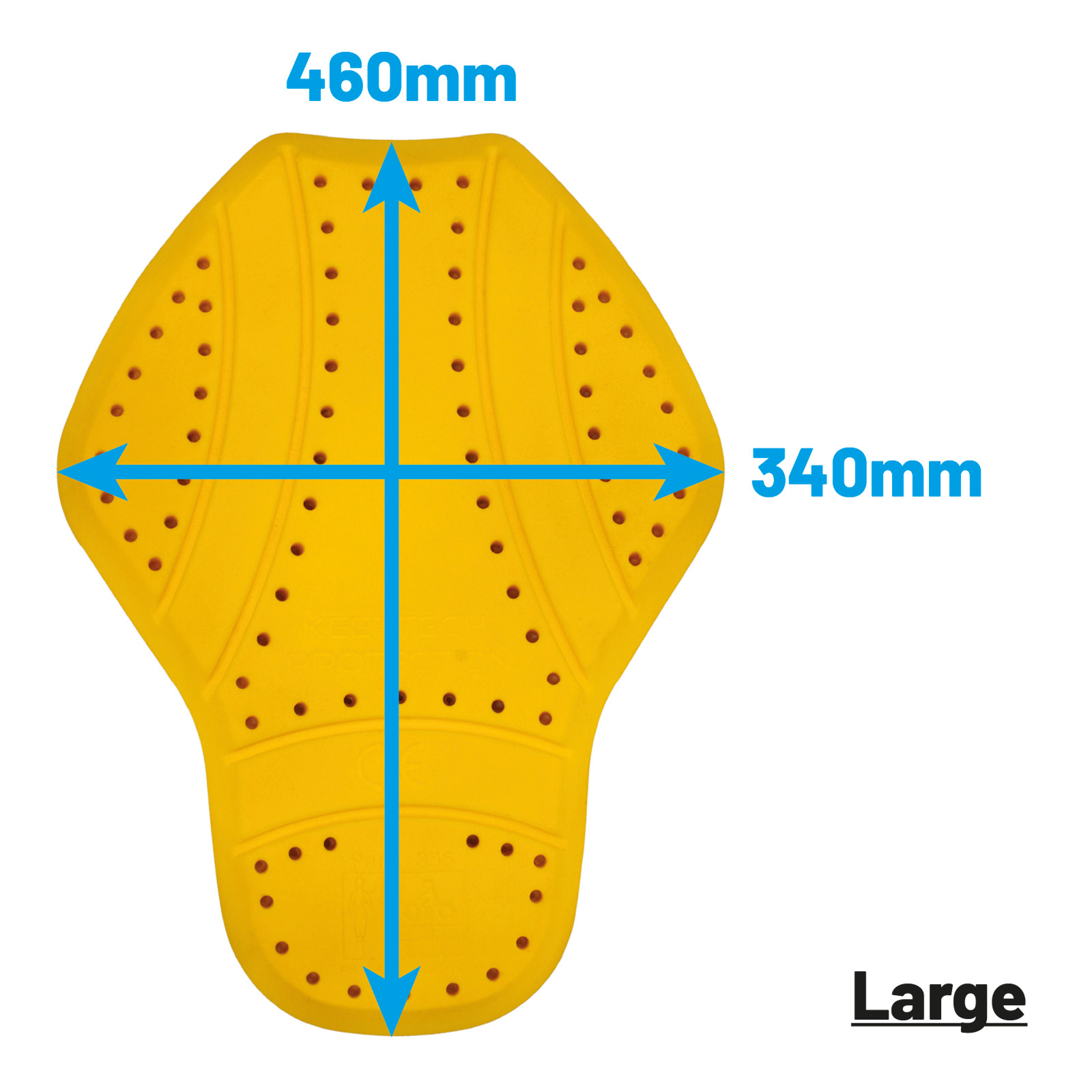 Soft CE Level 2 Back Protector Motorcycle Spine Armour Jacket Insert Dorsal - Picture 10 of 14