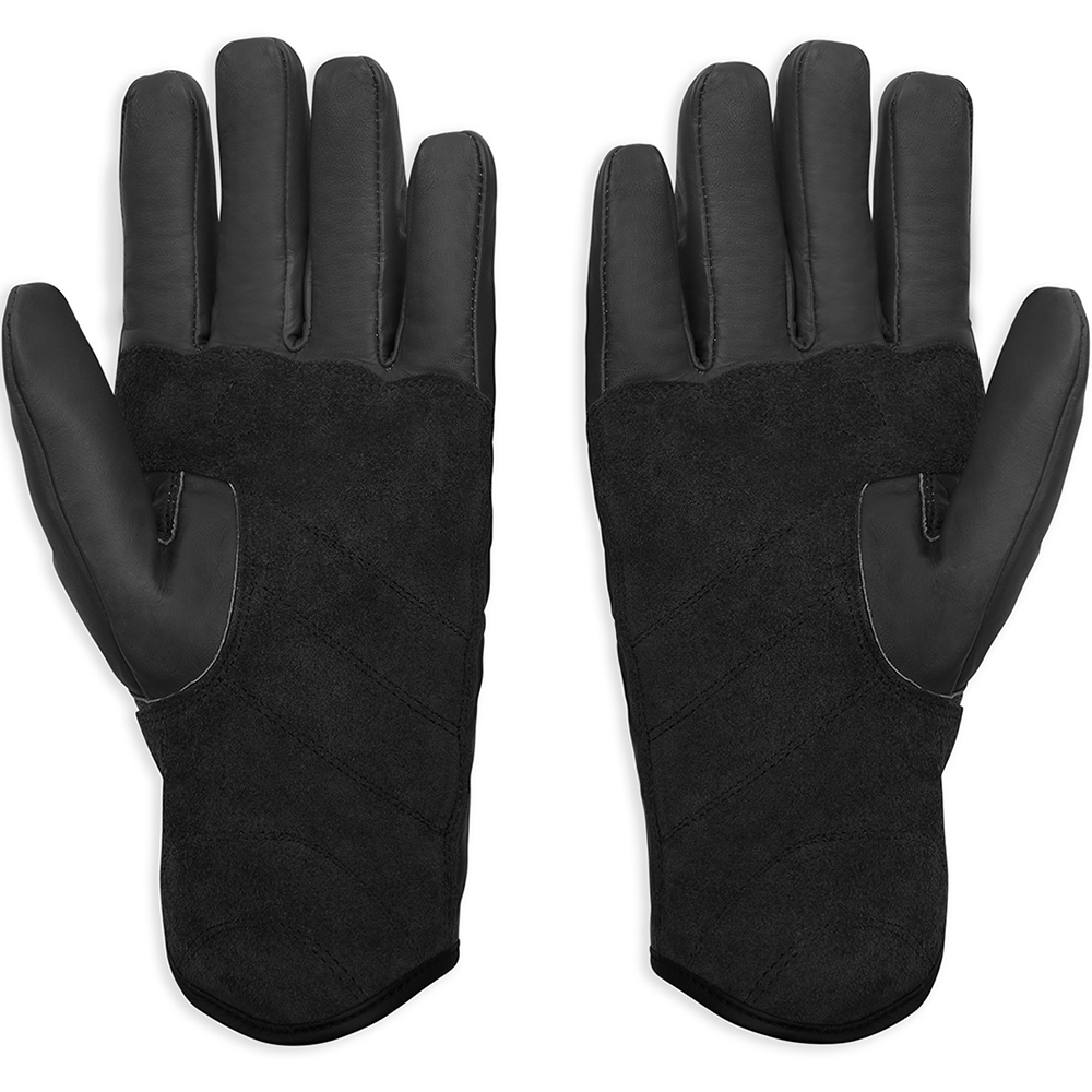 Spada Wyatt CE WP Leather Motorcycle Gloves Thermal Long Cuff Motorbike Glove - Picture 7 of 15