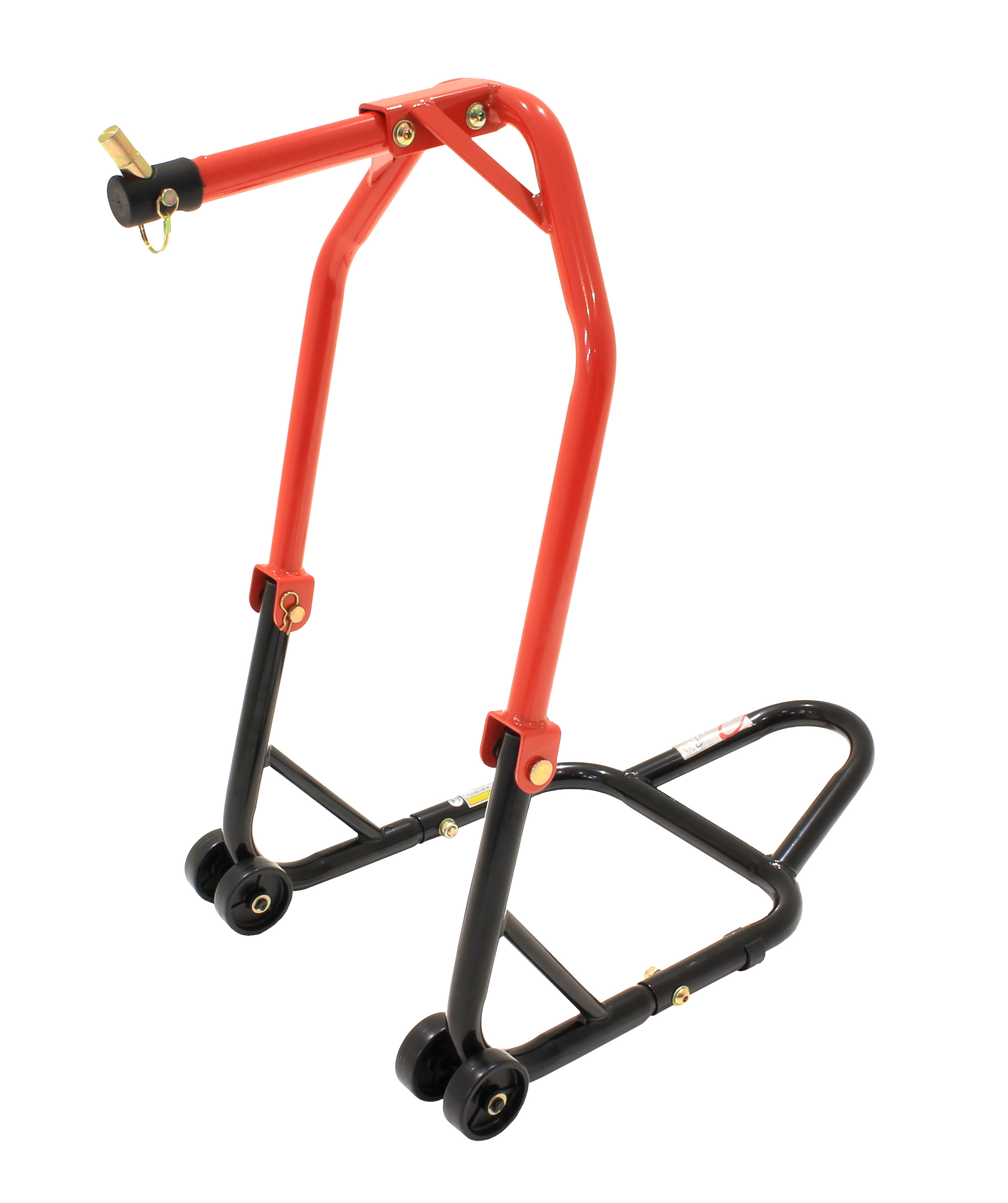 Black Pro Range Motorcycle Motorbike Front Head Stock Paddock Stand ...