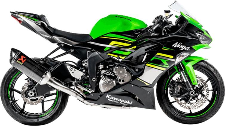 Akrapovic Racing Line Exhaust System - Kawasaki ZX-6 R 636 2013-2023