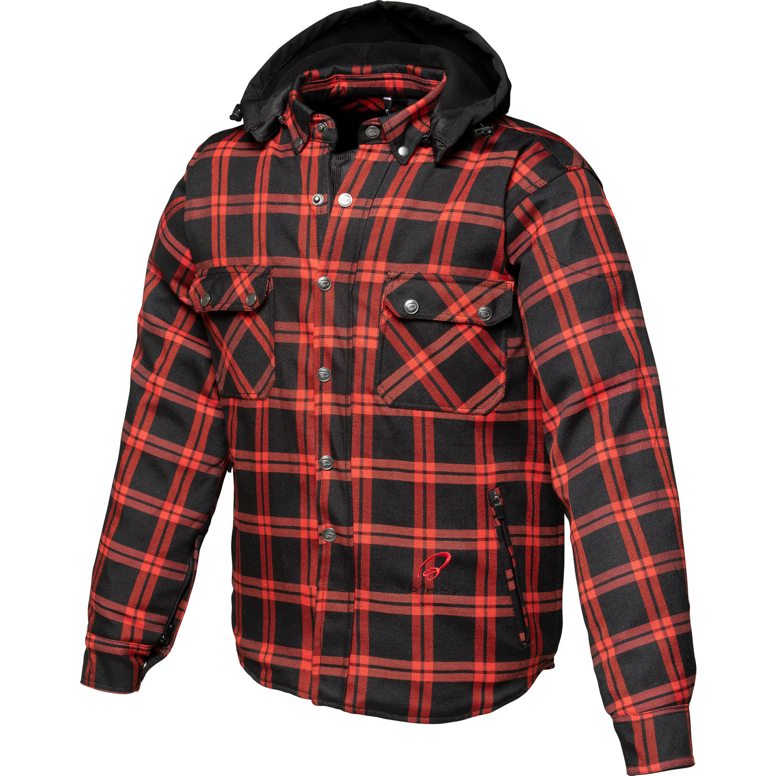 Forge CE Class AA Rated Armoured Motorcycle Shirt by Black - Picture 49 of 60