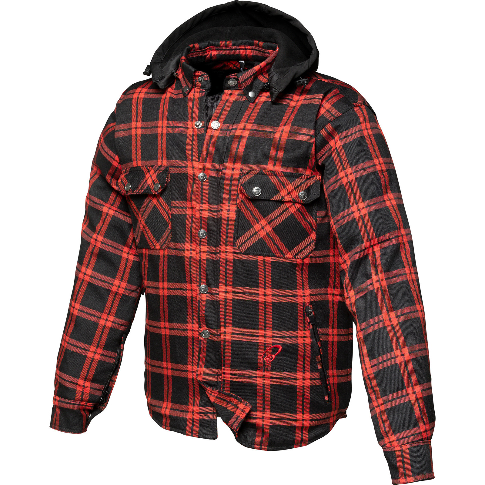 Forge CE Class AA Rated Armoured Motorcycle Shirt by Black - Picture 51 of 60
