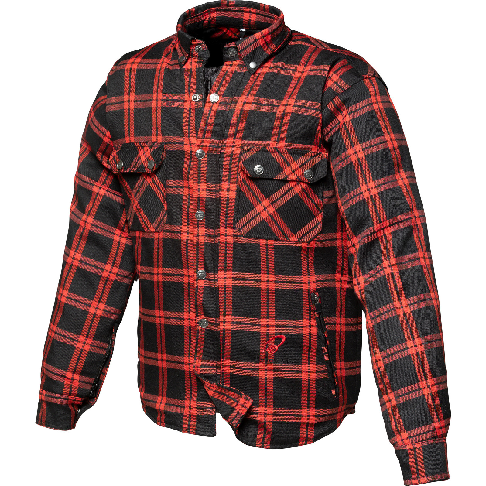 Forge CE Class AA Rated Armoured Motorcycle Shirt by Black - Picture 52 of 60