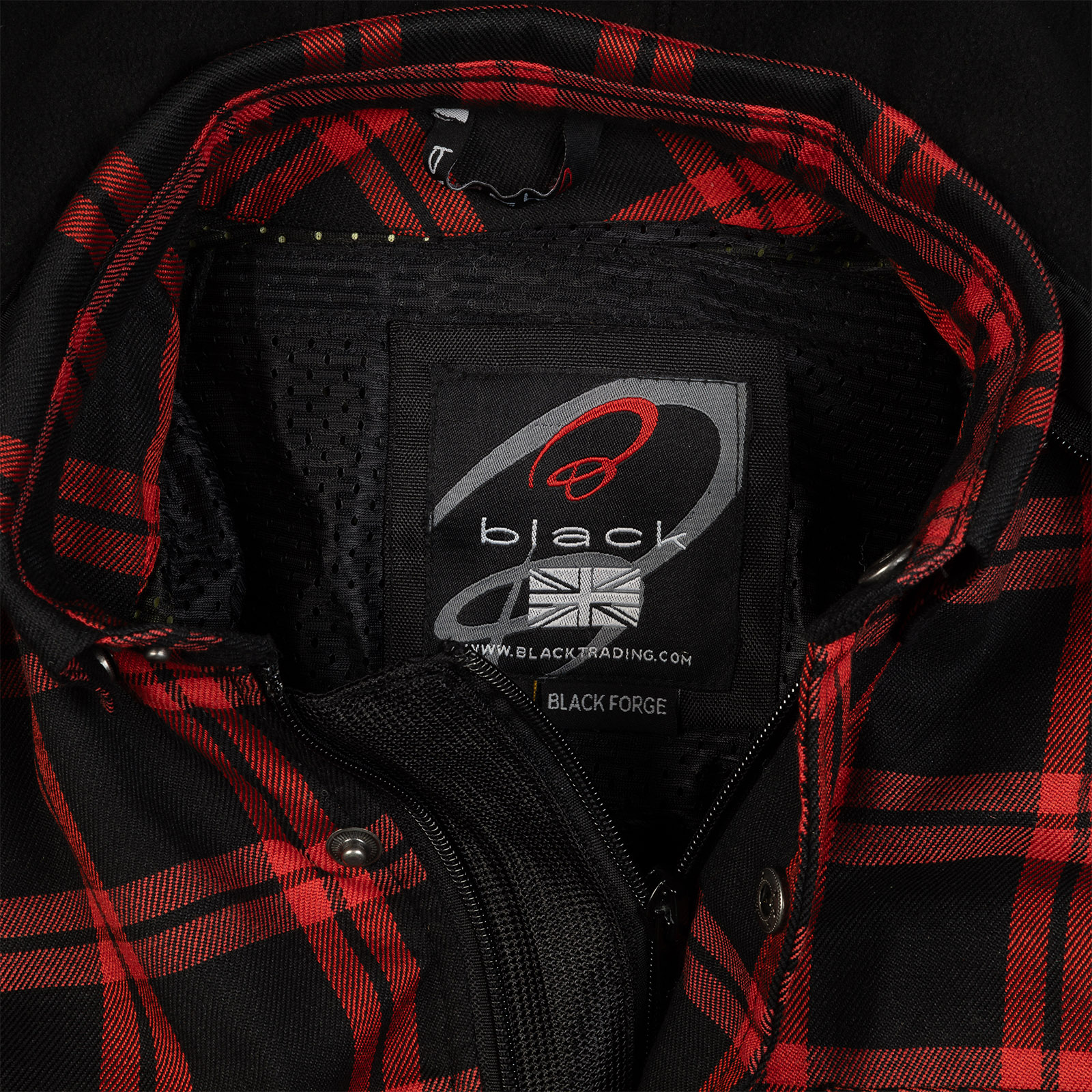 Forge CE Class AA Rated Armoured Motorcycle Shirt by Black - Picture 56 of 60